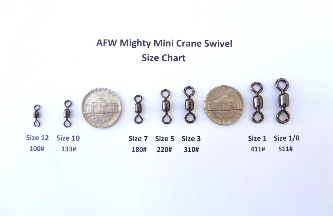 Snap / Swivel Size Chart Fastach Clip